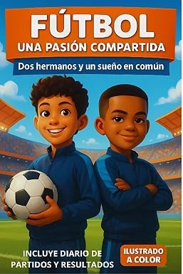 Portada de Fútbol una pasión compartida · Dos hermanos y un sueño en común